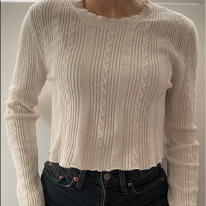 American Eagle Sweater Crop Top